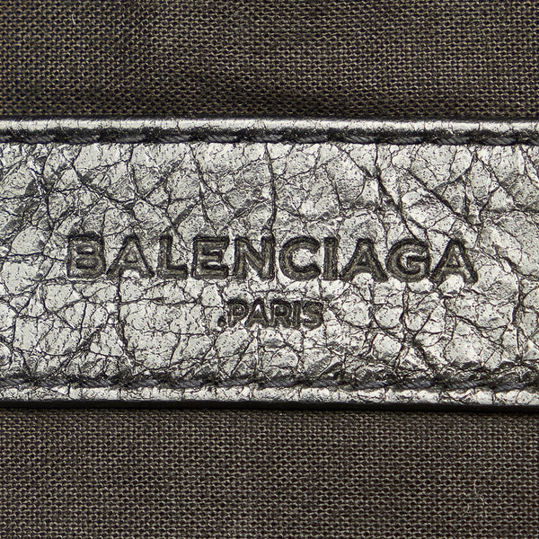 バレンシアガ 273022 ブラック レザー クラッチバッグ メンズ BALENCIAGA 【中古】