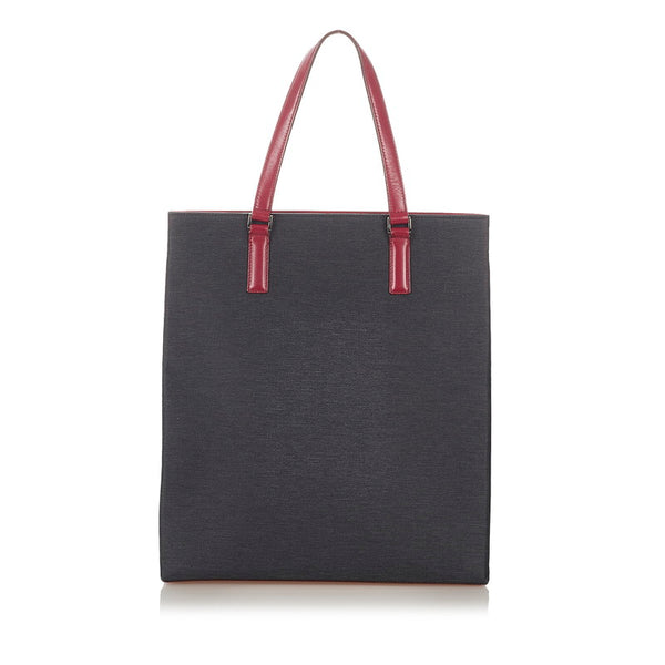 バーバリー ハンドバッグ ブラック ピンク ナイロン レザー レディース BURBERRY 【中古】