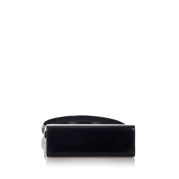 カルティエ ワンショルダー ブラック ゴートスキン レディース CARTIER 【中古】