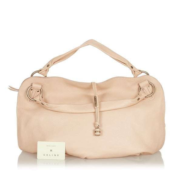 セリーヌ ハンドバッグ ベビーピンク レザー レディース CELINE 【中古】