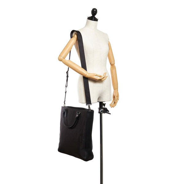ディオール トートバッグ ショルダーバッグ 2way ブラック ナイロン レザー レディース Dior 【中古】