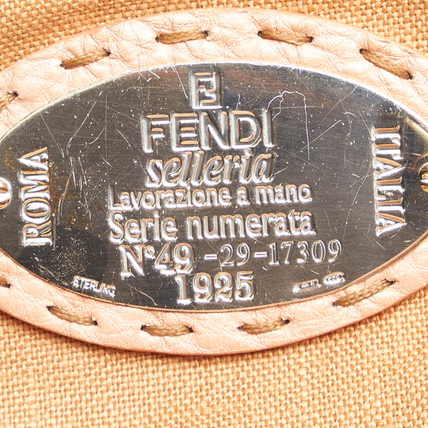 フェンディ セレリア ハンドバッグ 8BN127 ピンク レザー レディース FENDI 【中古】