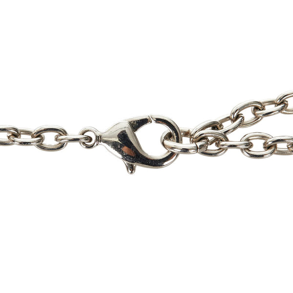フェンディ シルバー メタル ネックレス レディース FENDI 【中古】