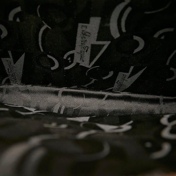 サルヴァトーレフェラガモ ガンチーニ AX 21 5644 ブラック レザー ハンドバッグ ショルダーバッグ 2WAY レディース Salvatore Ferragamo 【中古】