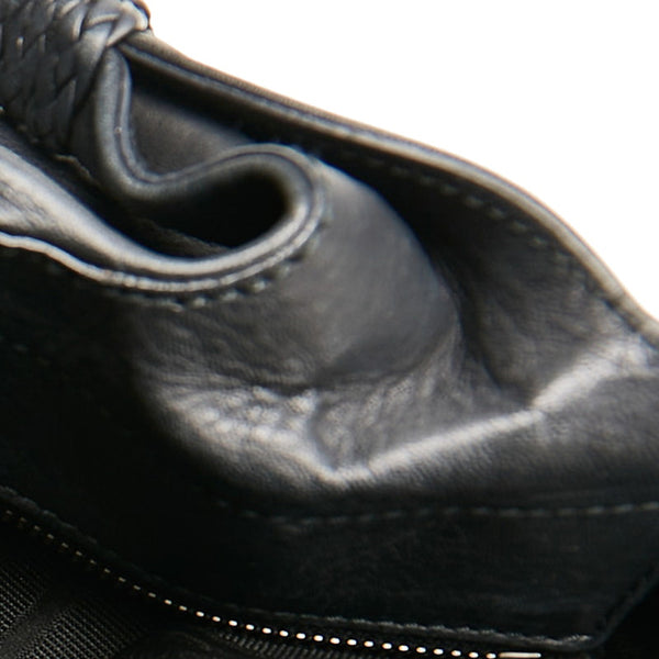 サルヴァトーレフェラガモ ダブルガンチーニ DY-21 B355 ブラック レザー ハンドバッグ レディース Salvatore Ferragamo 【中古】