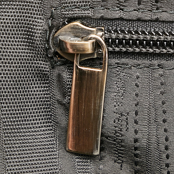 サルヴァトーレフェラガモ ダブルガンチーニ DY-21 B355 ブラック レザー ハンドバッグ レディース Salvatore Ferragamo 【中古】