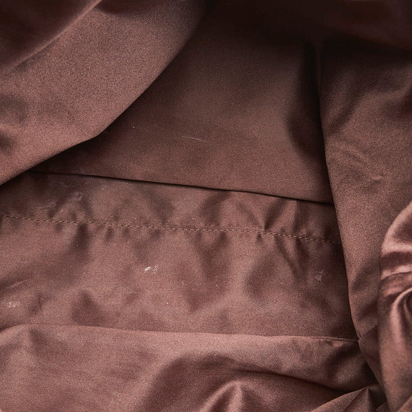 サルヴァトーレフェラガモ ダブルガンチーニ トートバッグ ショルダーバッグ２way AB-21 F651 ブラウン レザー レディース Salvatore Ferragamo 【中古】