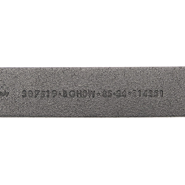 グッチ ベルト 307519 ブラック レザー レディース GUCCI 【中古】