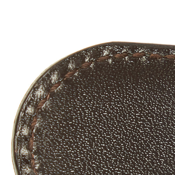 グッチ ミスGG インターロッキング 036 1192 2964 ブラック ゴールド レザー ベルト レディース GUCCI 【中古】