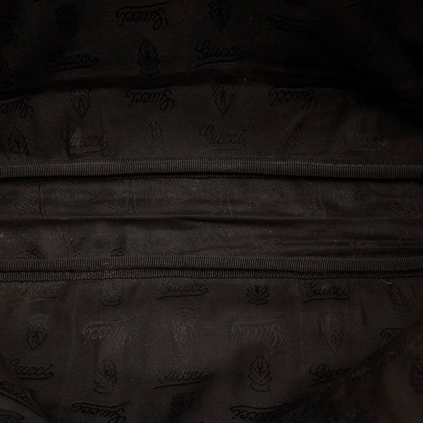 グッチ GGインプリメ 201480 ネイビー PVC レザー ビジネスバッグ メンズ GUCCI 【中古】