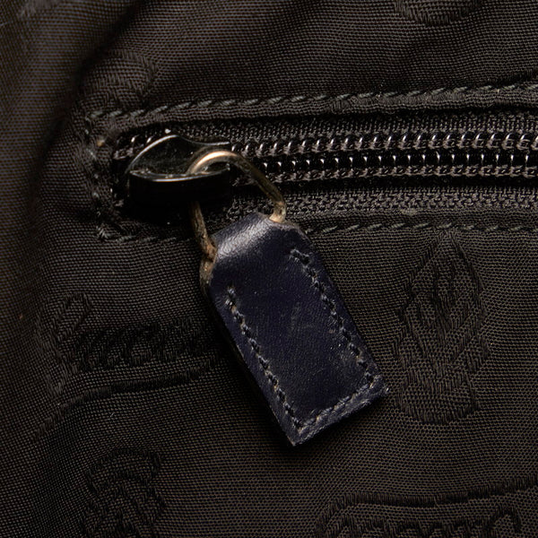 グッチ GGインプリメ 201480 ネイビー PVC レザー ビジネスバッグ メンズ GUCCI 【中古】