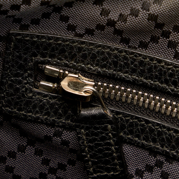 グッチ 387075 ブラック レザー クラッチバッグ メンズ GUCCI 【中古】