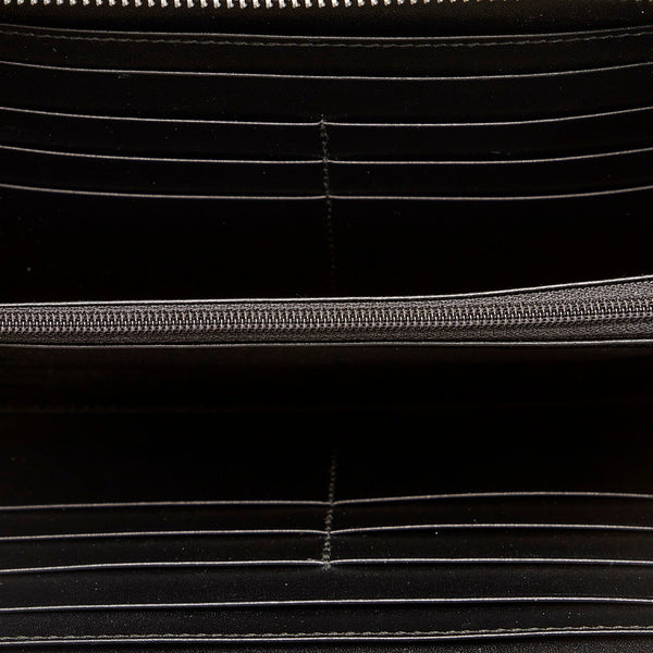 グッチ GGインプリメ 395474 ブラック PVC レザー トラベルケース メンズ GUCCI 【中古】