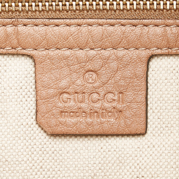 グッチ 269949 ベージュ パイソン ハンドバッグ レディース GUCCI 【中古】