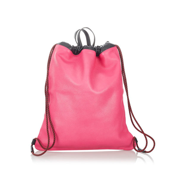 グッチ リュック バックパック 516639 ピンク  レザー レディース GUCCI 【中古】