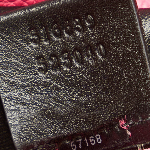 グッチ リュック バックパック 516639 ピンク  レザー レディース GUCCI 【中古】