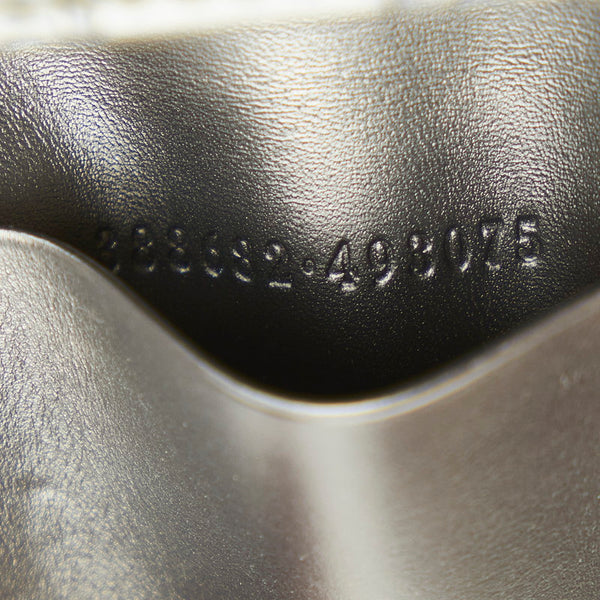 グッチ グッチシマ リボン ６連 388682 ブラック レザー キーケース レディース GUCCI 【中古】