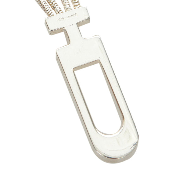 グッチ ブランテッド ネックレス ラリアット SV925 シルバー レディース GUCCI 【中古】