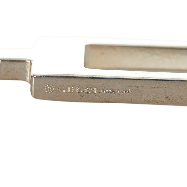 グッチ ブランテッド ネックレス ラリアット SV925 シルバー レディース GUCCI 【中古】