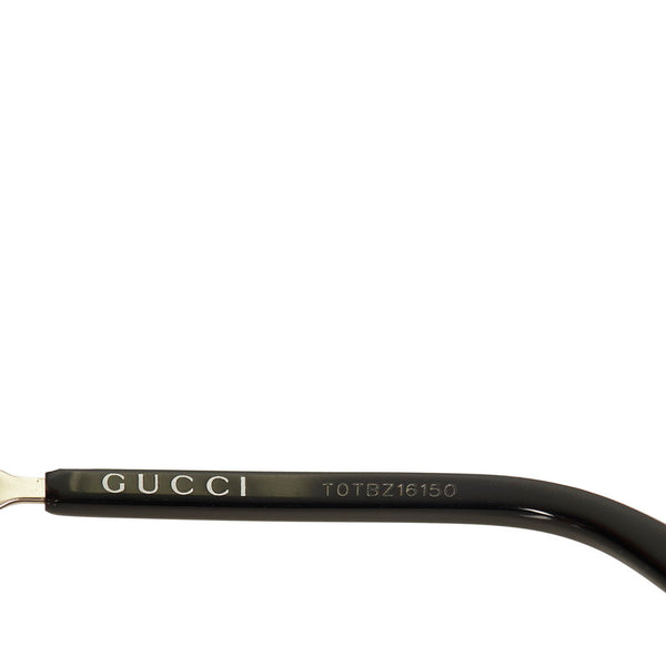 グッチ ブラック プラスチック サングラス レディース GUCCI 【中古】