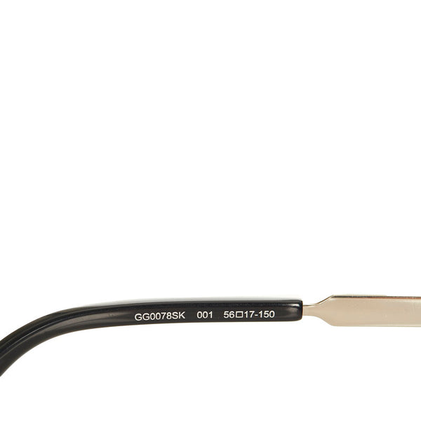 グッチ ブラック プラスチック サングラス レディース GUCCI 【中古】