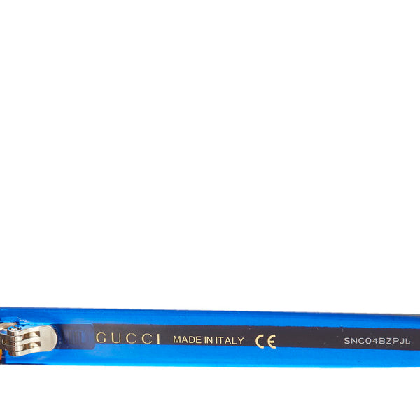 グッチ シェリーライン GG0002S ブラック プラスチック サングラス レディース GUCCI 【中古】