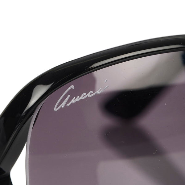 グッチ ハート サングラス GG3792FS ブラック ゴールド プラスチック レディース GUCCI 【中古】