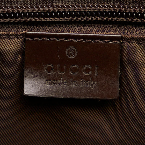 グッチ GGスプリーム インターロッキングG 223661 ベージュ PVC レザー 斜め掛け ショルダーバッグ メンズ GUCCI 【中古】