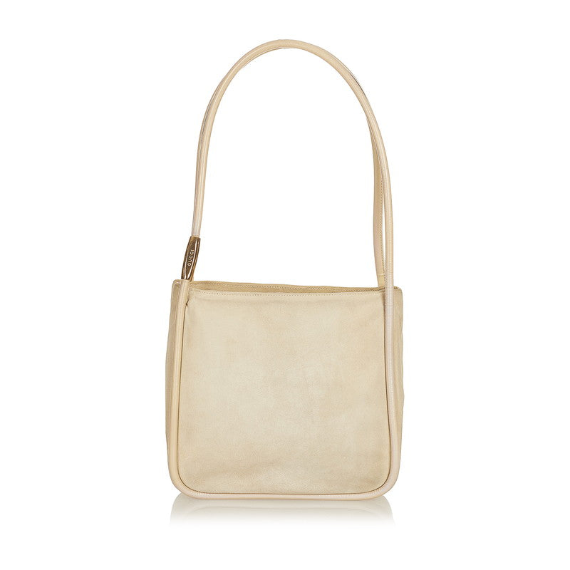 グッチ ショルダーバッグ 000 2855 アイボリー スウェード レディース GUCCI 【中古】