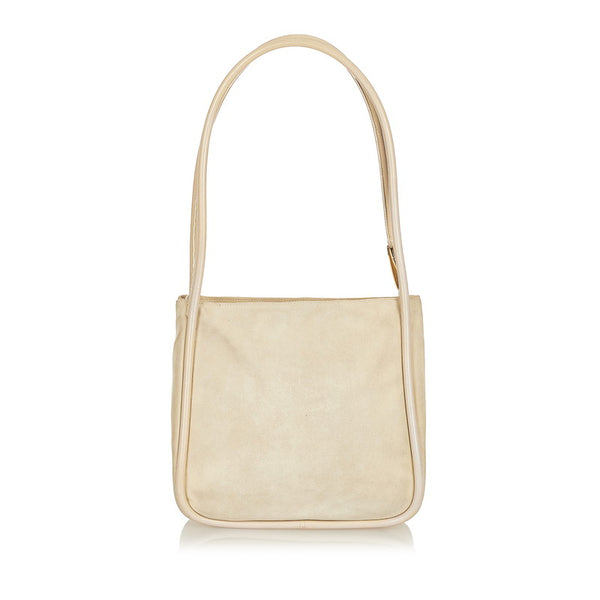 グッチ ショルダーバッグ 000 2855 アイボリー スウェード レディース GUCCI 【中古】