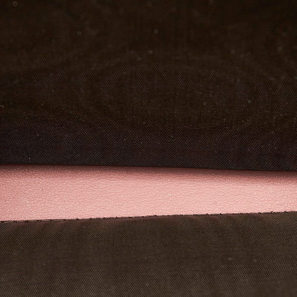 グッチ GGフローラ 401231 ベージュ PVC レザー ウォレットチェーン レディース GUCCI 【中古】