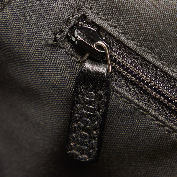 グッチ 007 2019 ブラック ナイロン レザー 肩掛け ショルダーバッグ メンズ GUCCI 【中古】