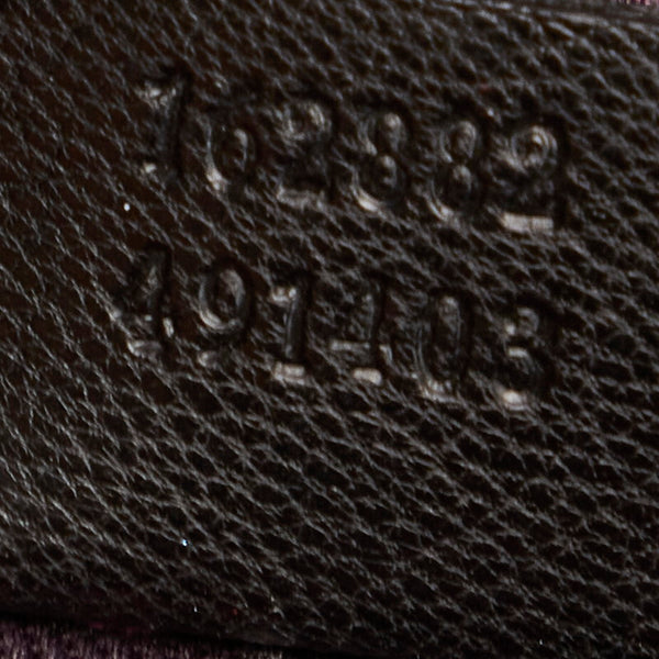 グッチ シェリー ワンショルダー  162882 ブラック レザー レディース GUCCI 【中古】