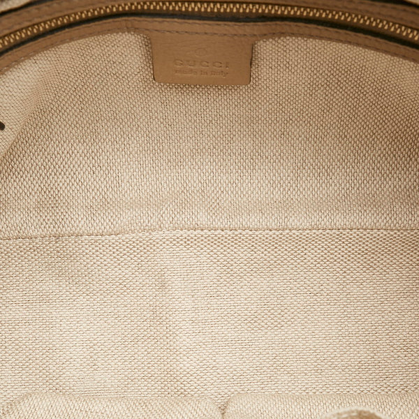 グッチ ソーホー 308983 ベージュ レザー チェーン ショルダーバッグ レディース GUCCI 【中古】