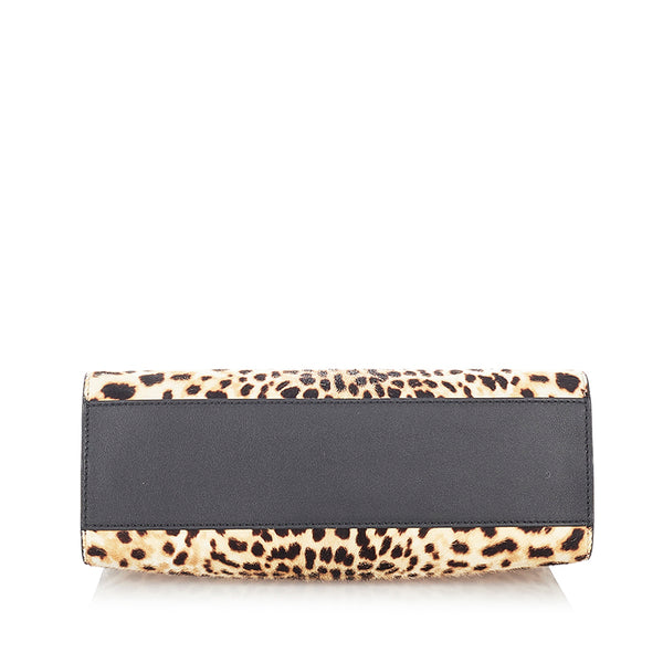 グッチ バンブー ニムフェア 459076 マルチ ハラコ レザー ハンドバッグ ショルダーバッグ 2WAY レディース GUCCI 【中古】