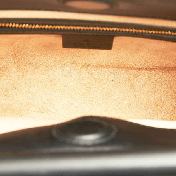 グッチ バンブー ニムフェア 459076 マルチ ハラコ レザー ハンドバッグ ショルダーバッグ 2WAY レディース GUCCI 【中古】