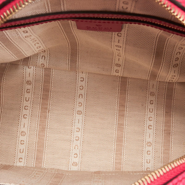 グッチ GG柄 354224 ピンク PVC レザー ハンドバッグ ショルダーバッグ 2way レディース GUCCI 【中古】