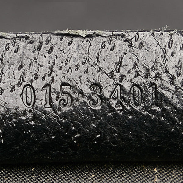 グッチ ビジネスバッグ ショルダーバッグ 2WAY 015 3401 ブラック レザー メンズ GUCCI 【中古】