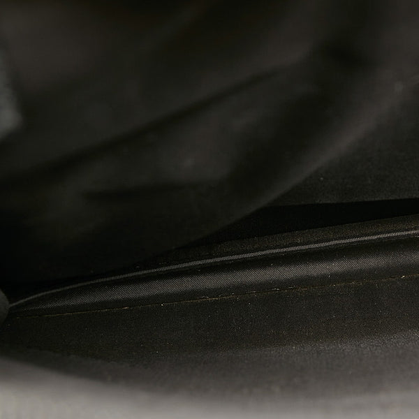 グッチ ビジネスバッグ ショルダーバッグ 2WAY 015 3401 ブラック レザー メンズ GUCCI 【中古】