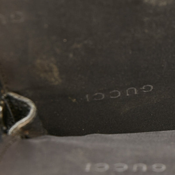 グッチ ビジネスバッグ ショルダーバッグ 2WAY 015 3401 ブラック レザー メンズ GUCCI 【中古】