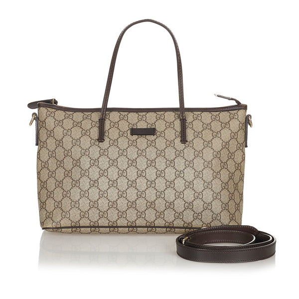 グッチ GGキャンバス PVC レザー ハンドバック ショルダバッグ2WAY レディース GUCCI 【中古】