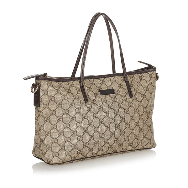 グッチ GGキャンバス PVC レザー ハンドバック ショルダバッグ2WAY レディース GUCCI 【中古】