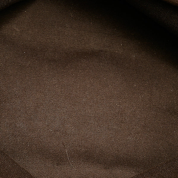 グッチ GGスプリーム 189896 ホワイト ブラウン PVC レザー トートバッグ レディース GUCCI 【中古】