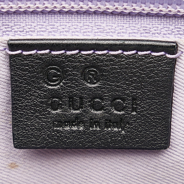 グッチ グッチシマ  257304 ブラック レザー トートバッグ メンズ GUCCI 【中古】
