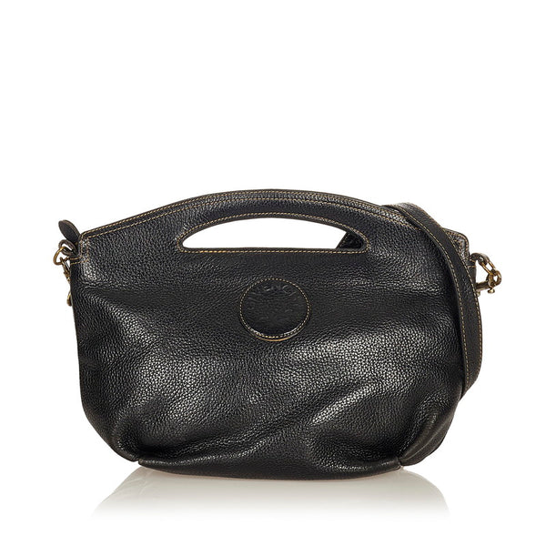 ジバンシー ブラック レザー ハンドバッグ ショルダーバッグ 2WAY レディース Givenchy 【中古】