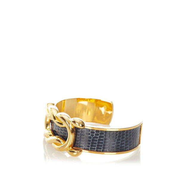 エルメス バングル ゴールド メッキ レディース HERMES 【中古】