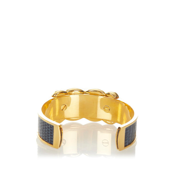 エルメス バングル ゴールド メッキ レディース HERMES 【中古】