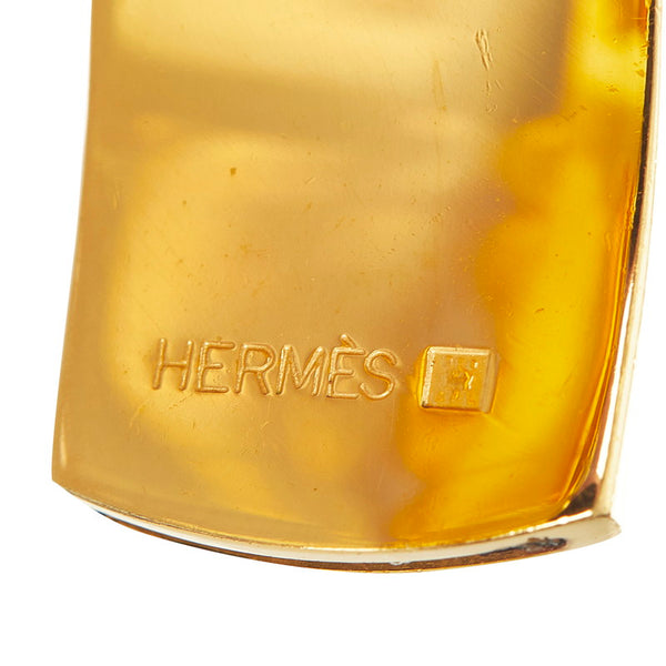 エルメス バングル ゴールド メッキ レディース HERMES 【中古】