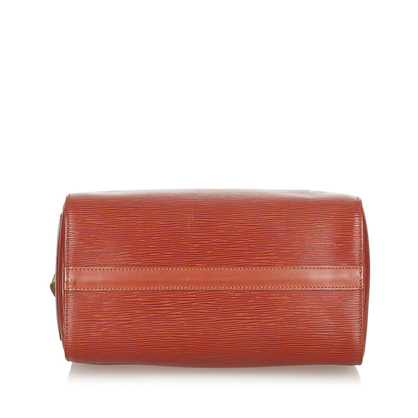 ルイ ヴィトン エピ スピーディ25 ハンドバッグ M43013 ブラウン レザー レディース LOUIS VUITTON 【中古】