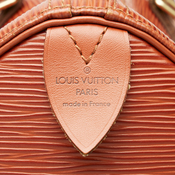ルイ ヴィトン エピ スピーディ25 ハンドバッグ M43013 ブラウン レザー レディース LOUIS VUITTON 【中古】